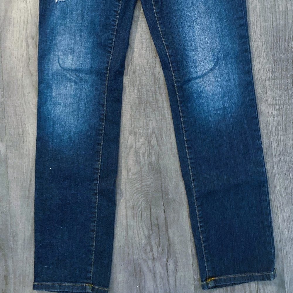 Women's Hollister Distressed Low Rise Skinny Jeans size 9r - Picture 4 of 4
